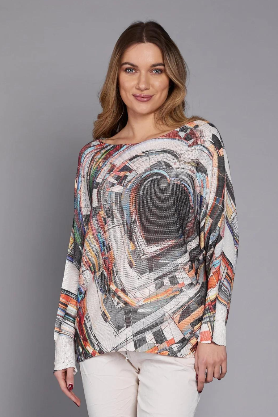 Heart Beat Batwing Sleeve Top