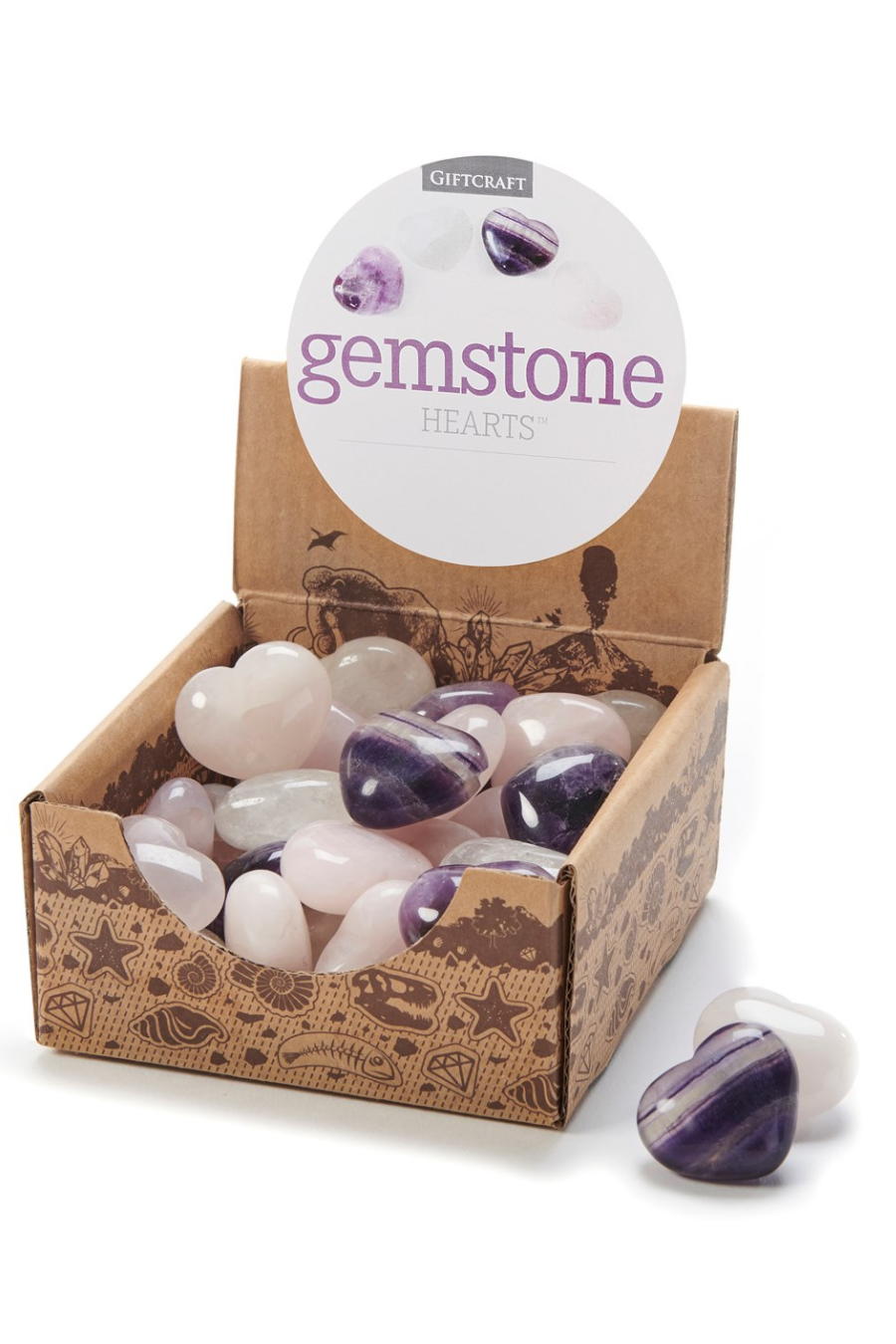 Gemstone Heart Tokens