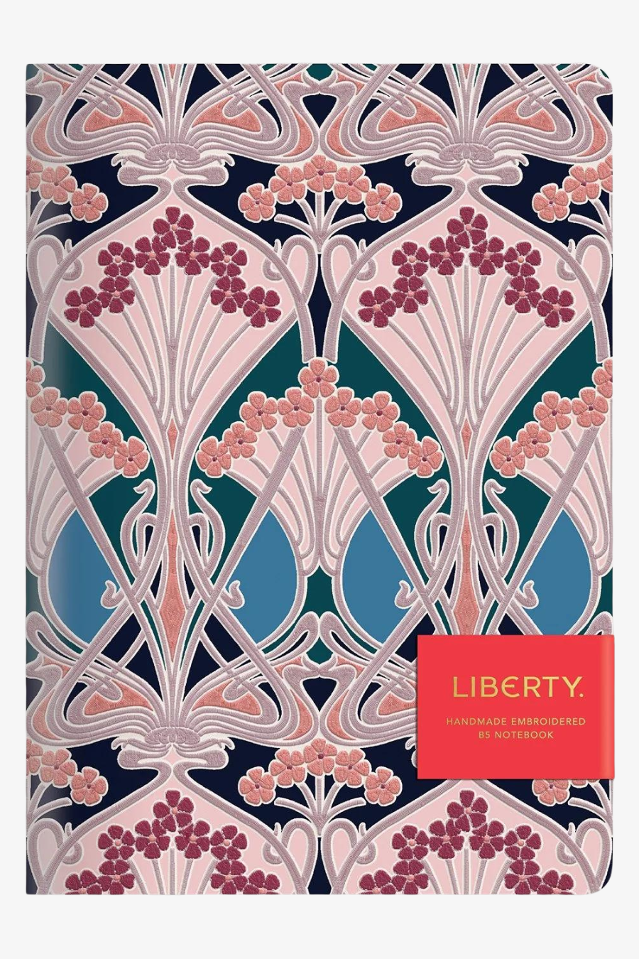 Liberty Ianthe Handmade Embroidered Journal