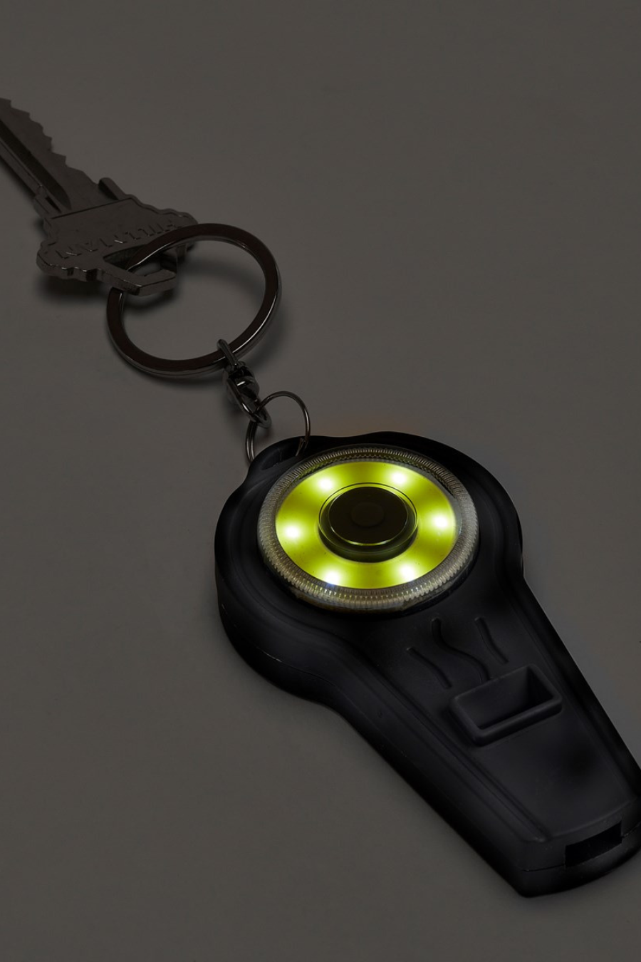 LED Whistle Key Chain