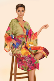 Bountiful Blooms Kimono