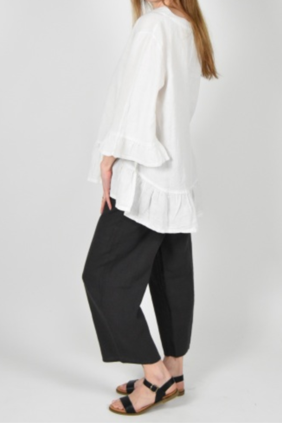 Layla Tunic in Light Linen