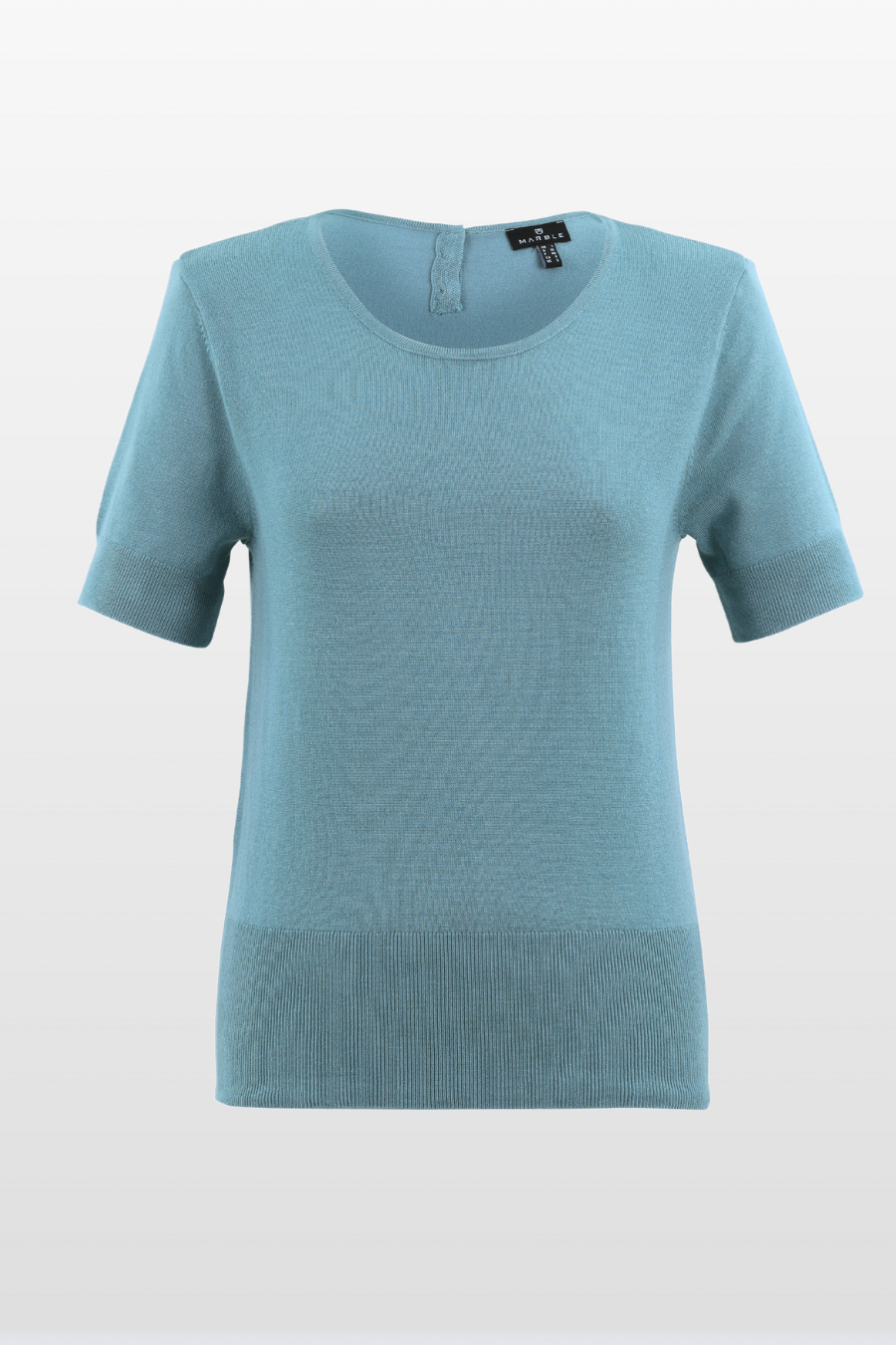 Short Sleeve Viscose Sweater