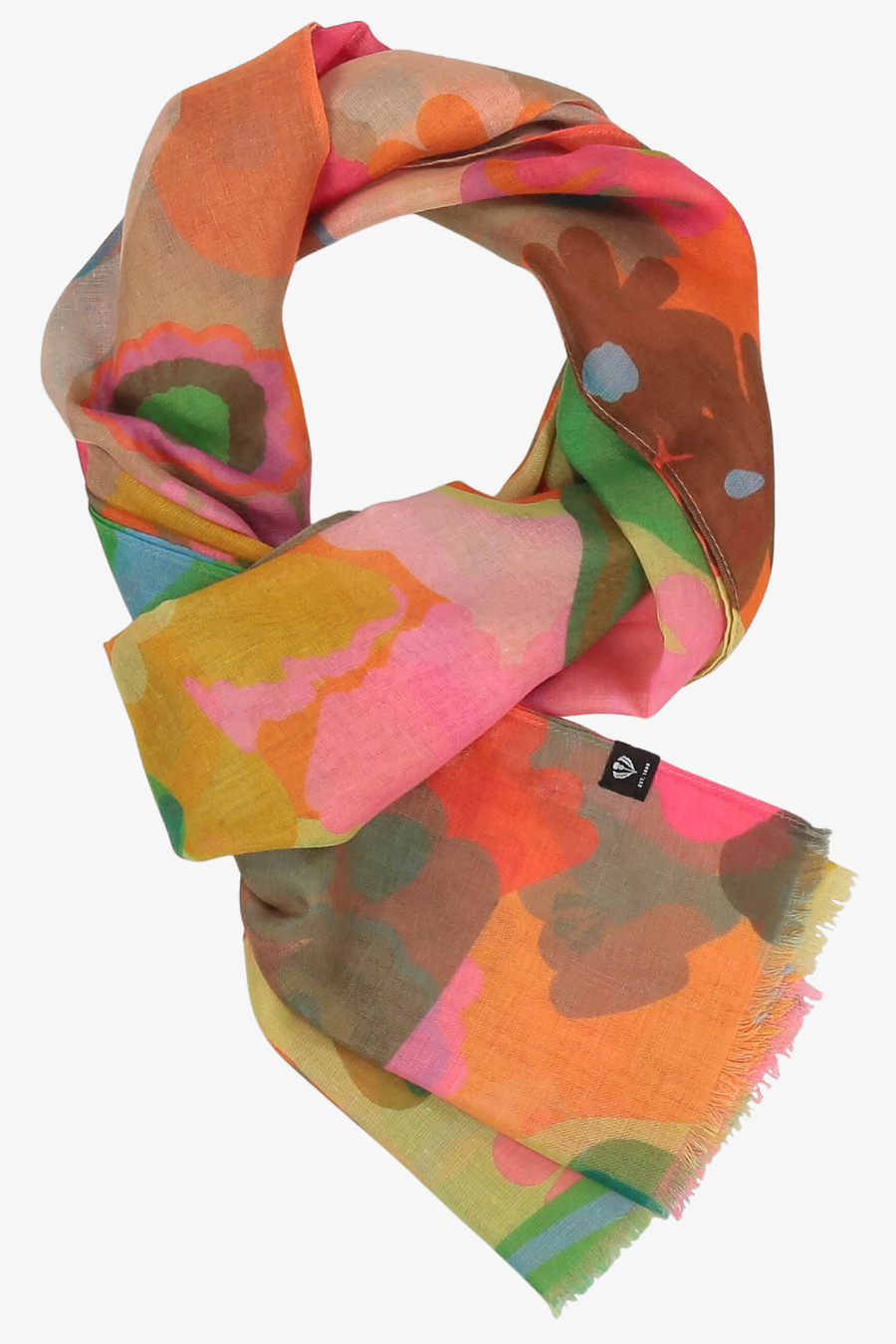 Retro Flower Eco Scarf