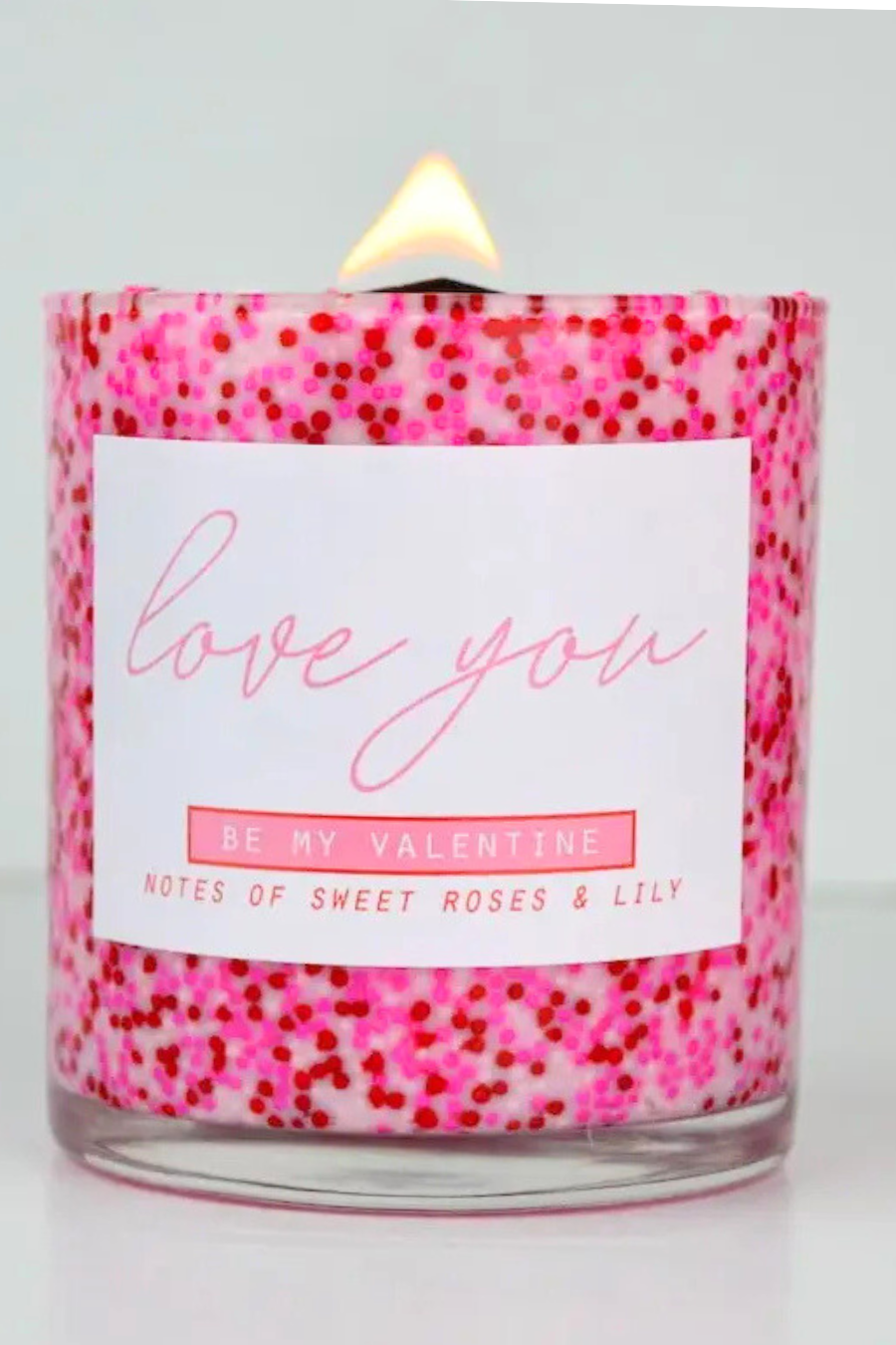 Valentine's Day Sprinkle Candle-COMING SOON