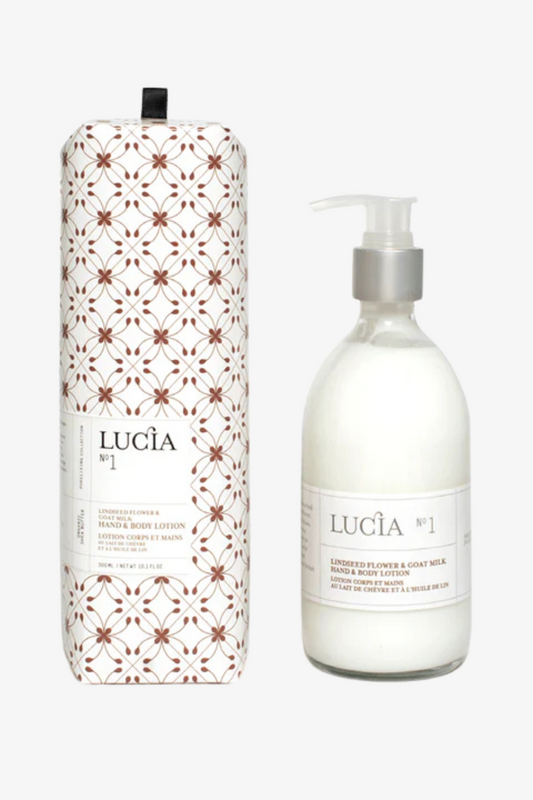Lucia #1-Linseed & Goat Milk Hand & Body Lotion