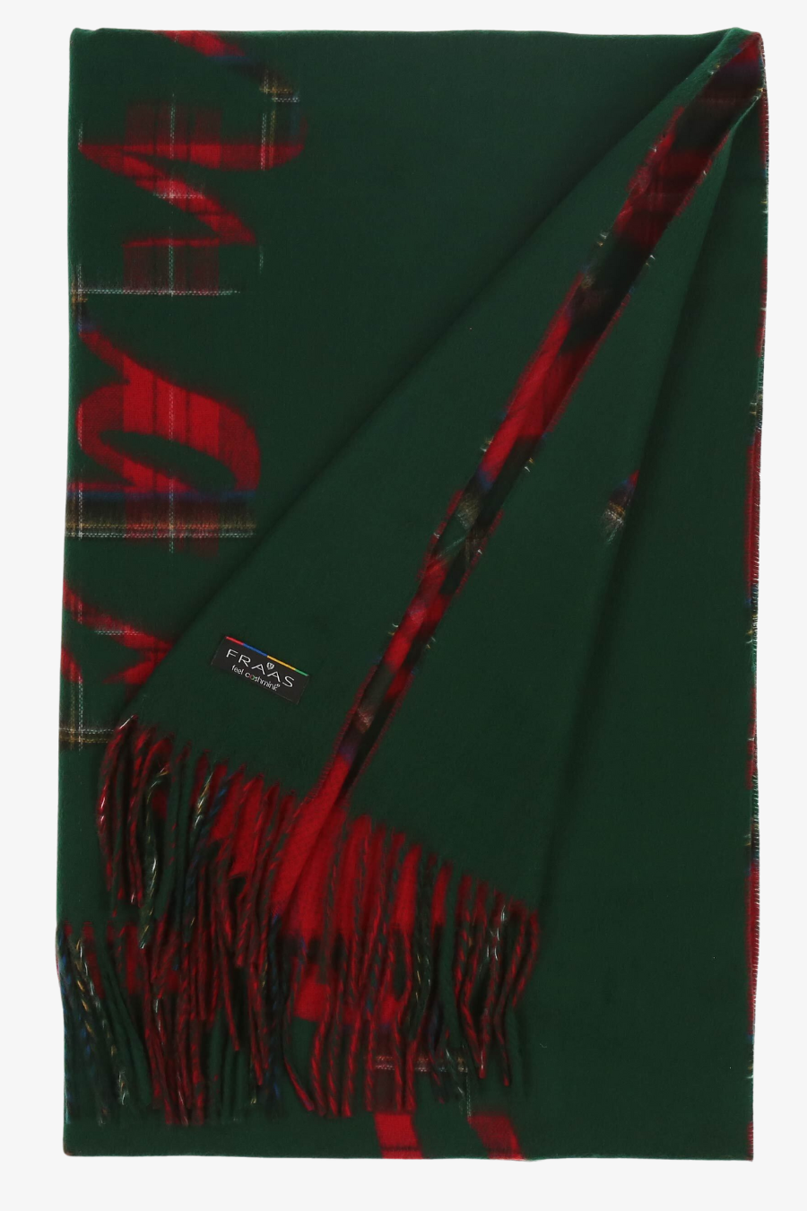 Cashmink Christmas Tartan Reversible Scarf