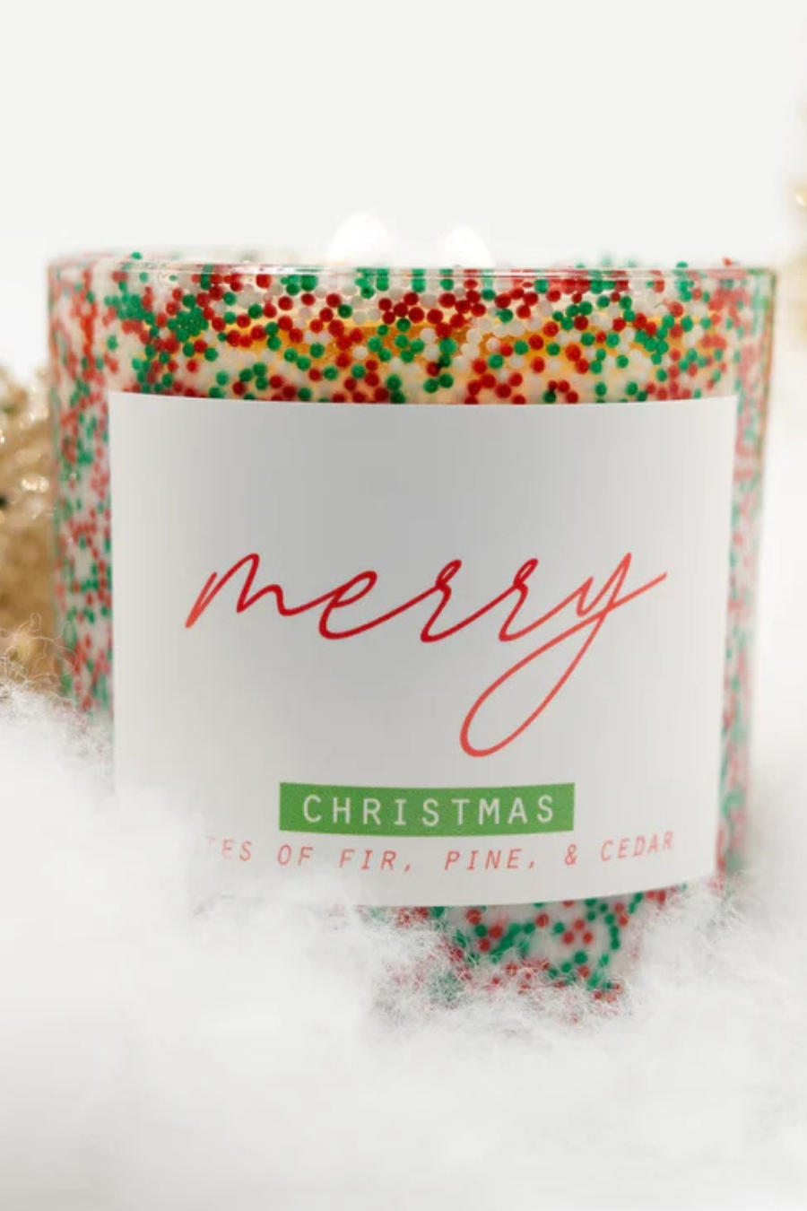 Merry candle in a Sprinkled Jar!-COMING SOON