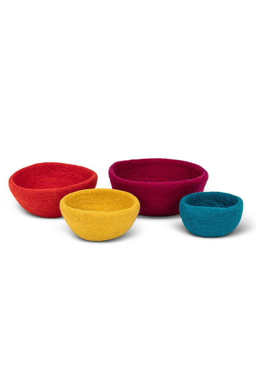 Wool Felt Nesting Bowls