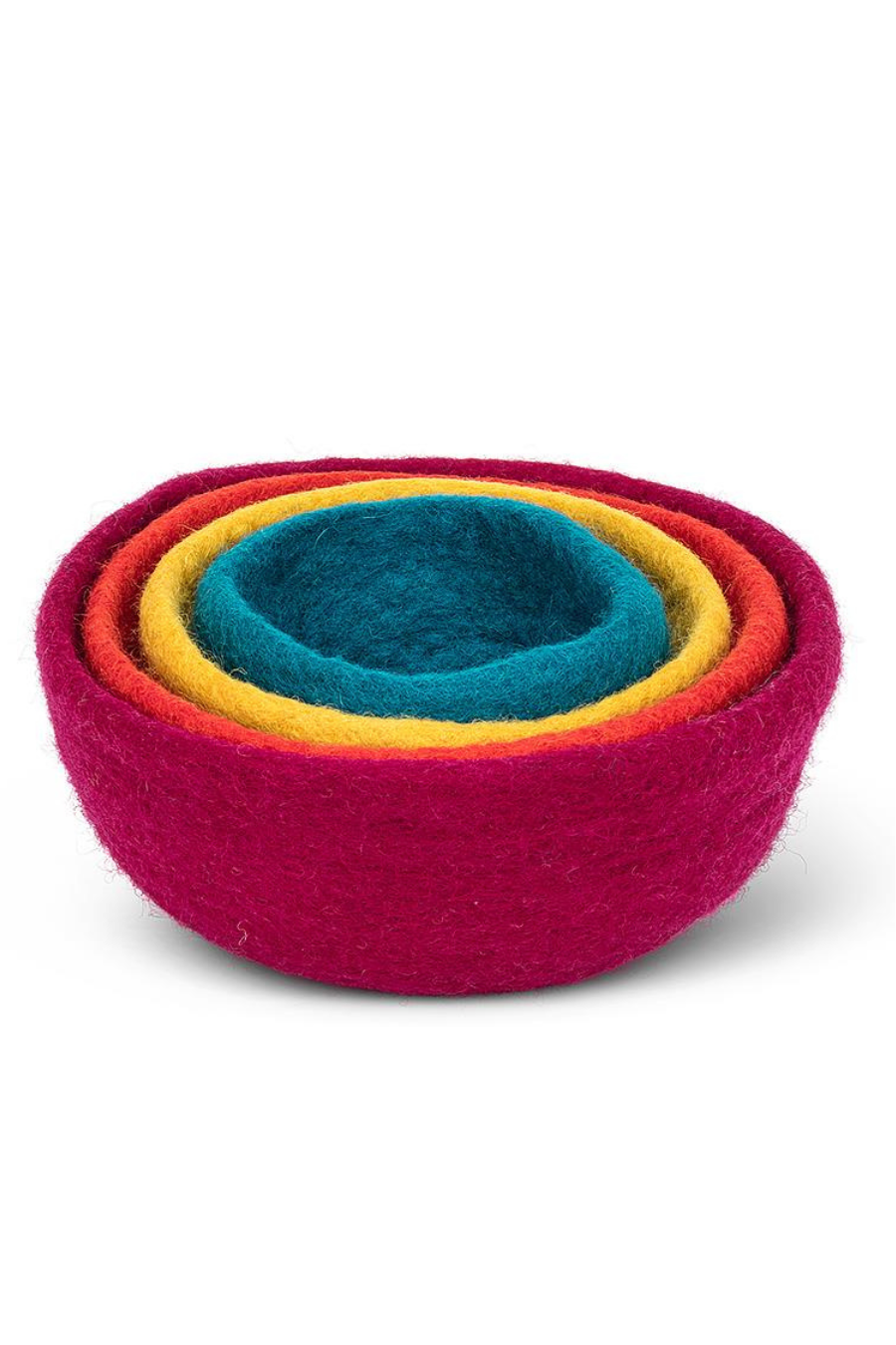 Wool Felt Nesting Bowls