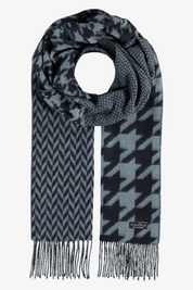 Patchwork Houndstooth Cashmink