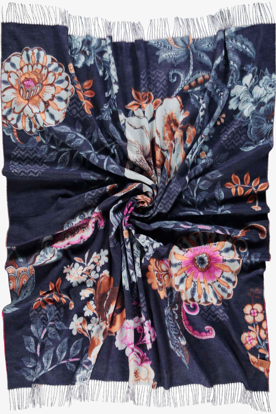 Floral Recycled Polyester Throw