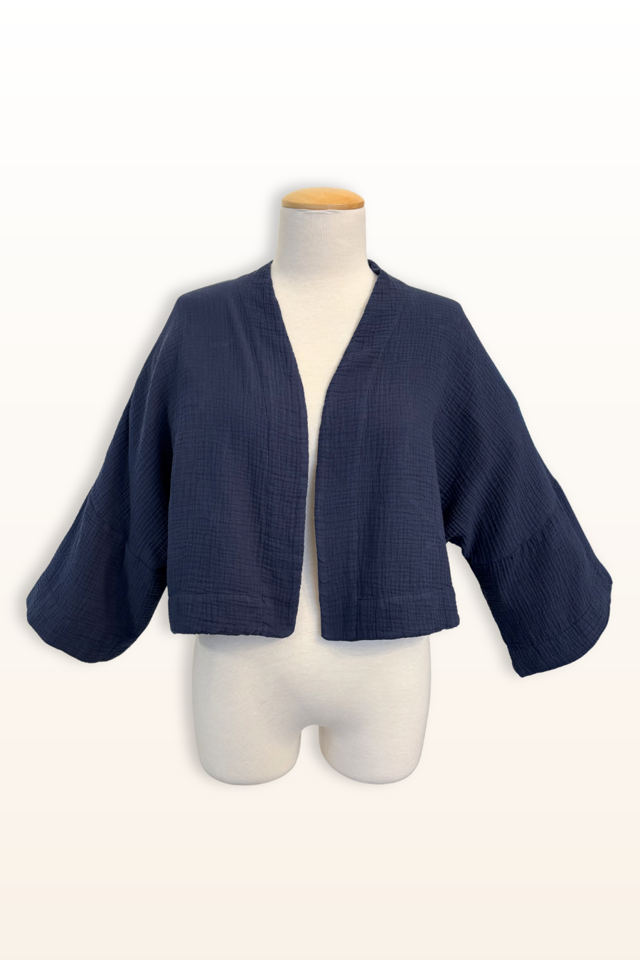 Lotus Cardigan in Cotton Gauze