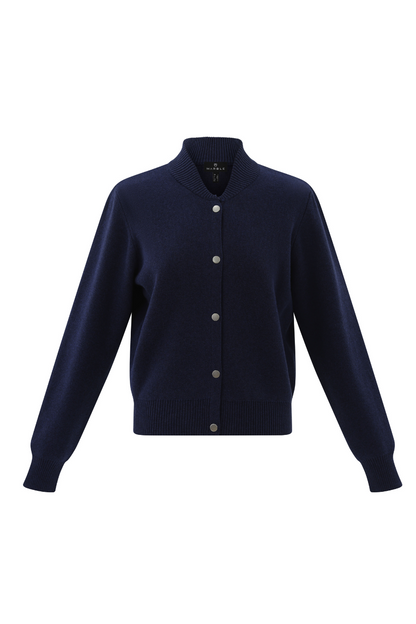 Cotton "Bomber" Cardigan/Jacket
