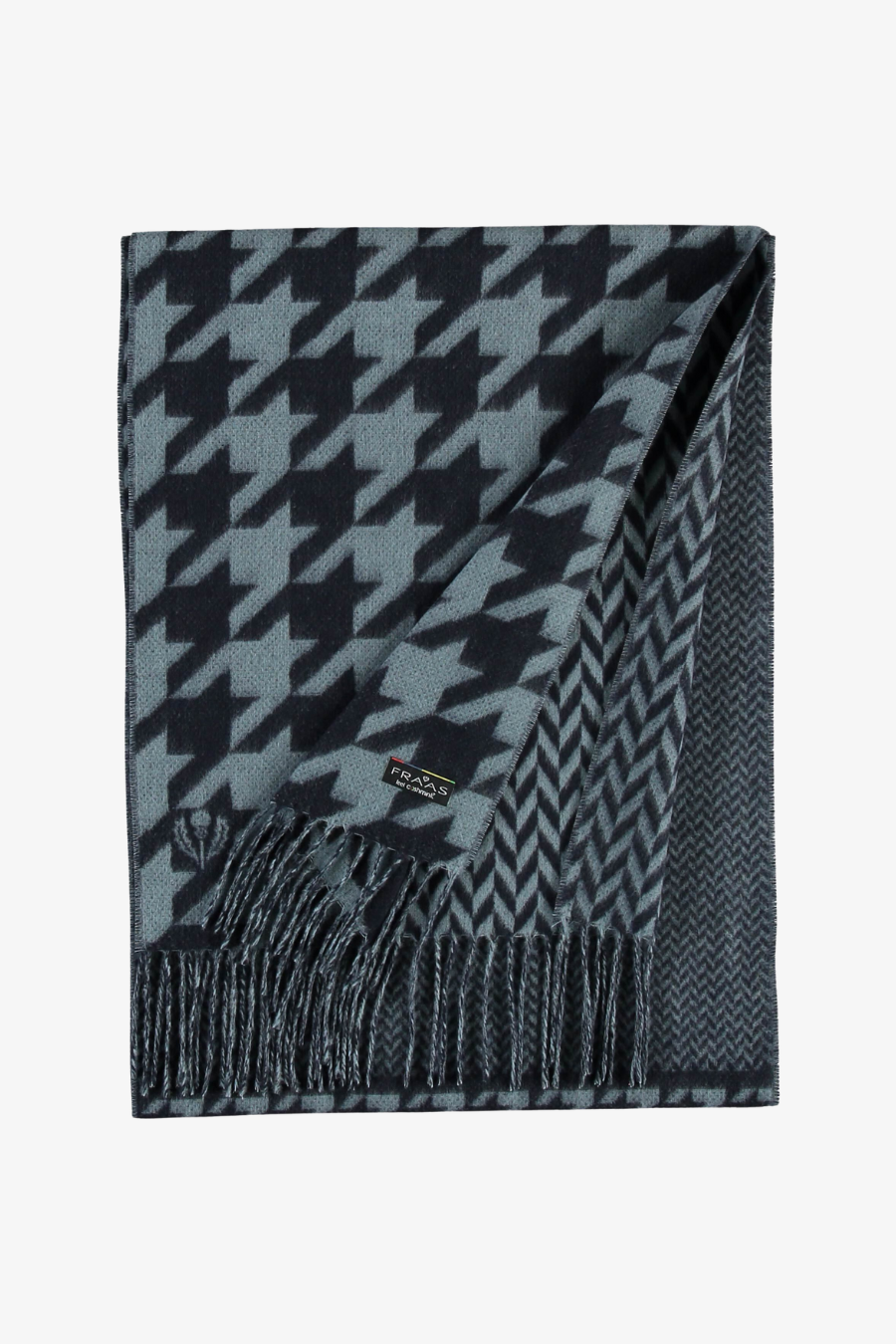 Patchwork Houndstooth Cashmink