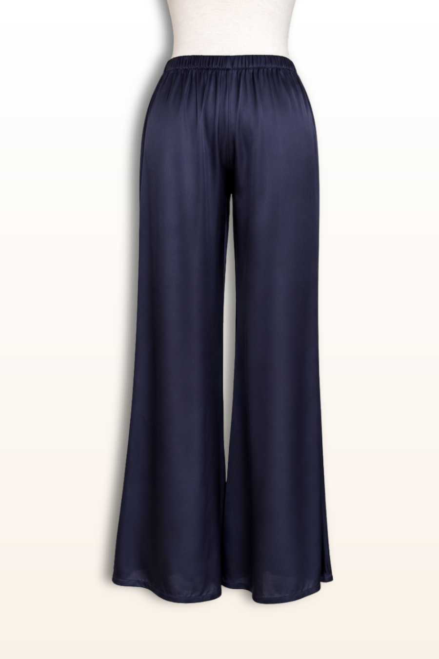 Osac Pant in Navy Satin