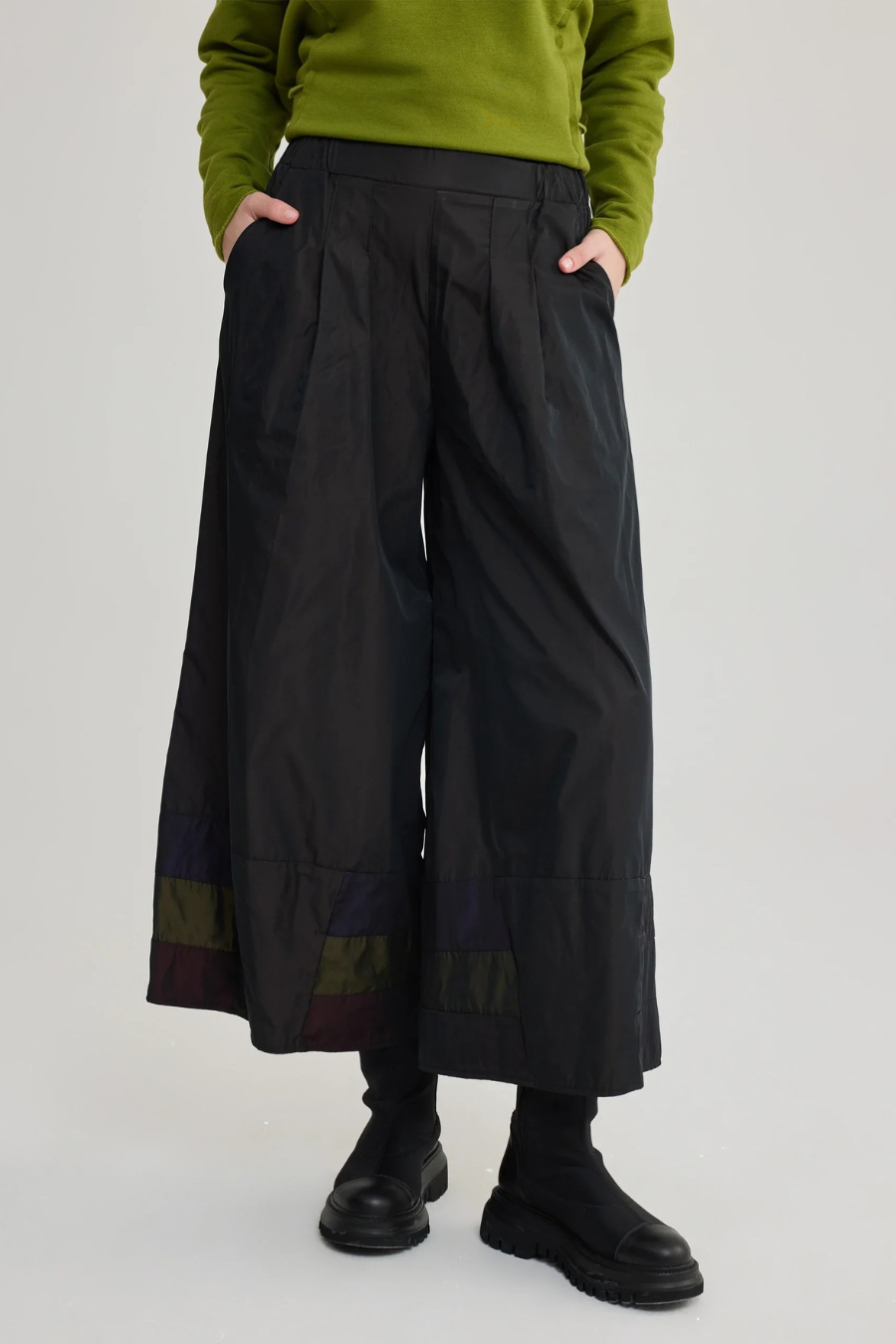 Olympia Culotte Tafetta Pant