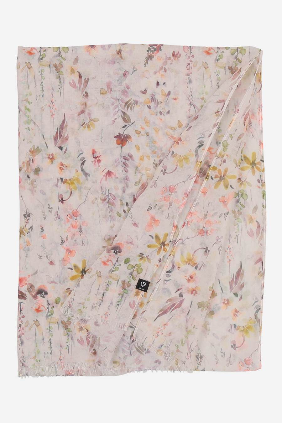 Dainty Flowers Eco-Friendly Oblong Scarf