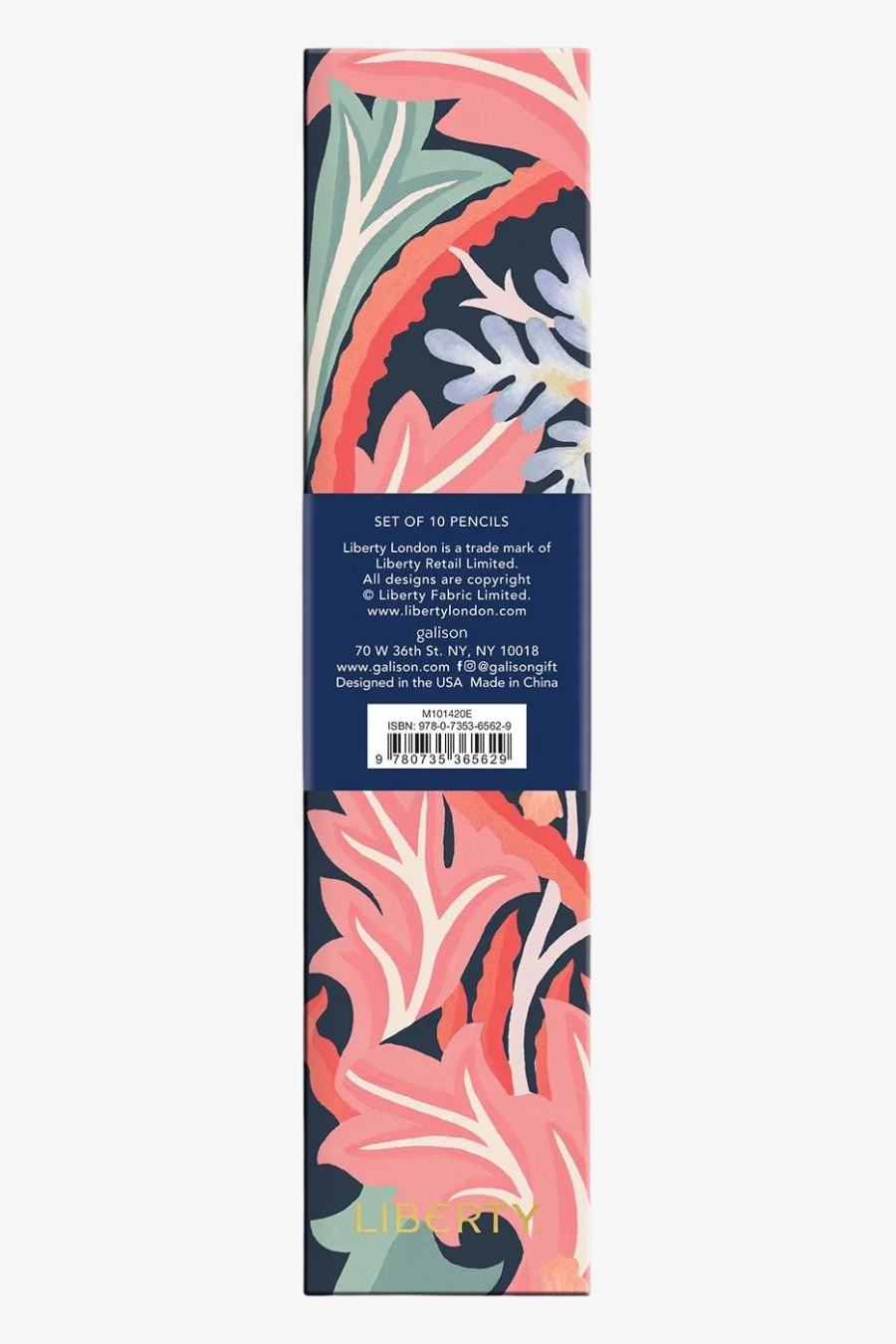 Liberty London Floral Pencil Set