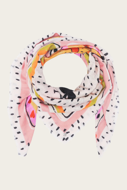 XL Playing Card Design Scarf