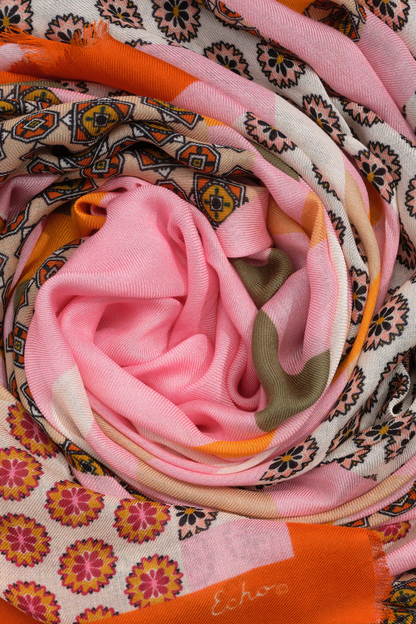 Foulard Patch Square Scarf-COMING SOON