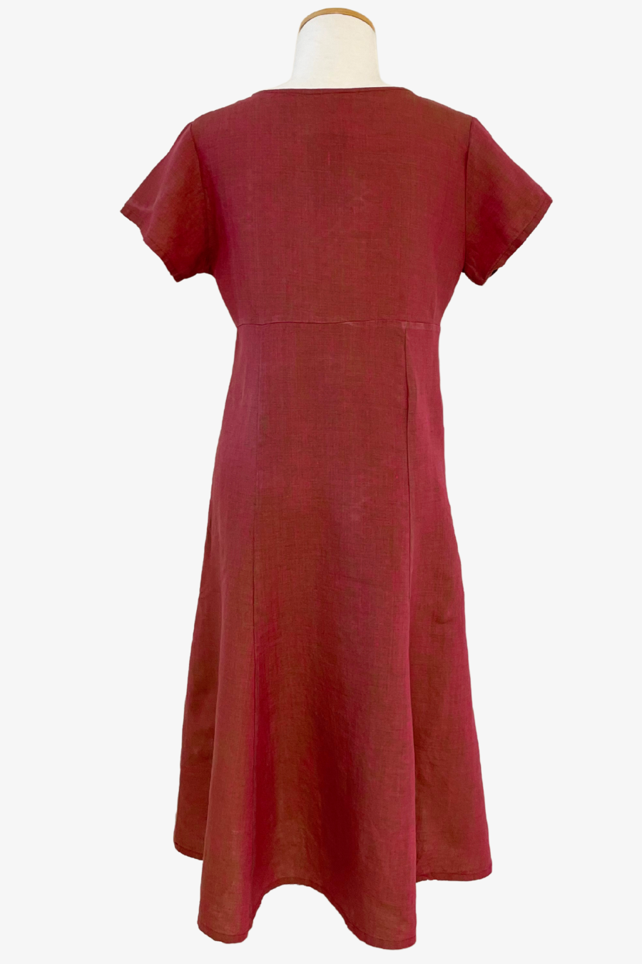 Britta Dress in Cross Dyed Linen