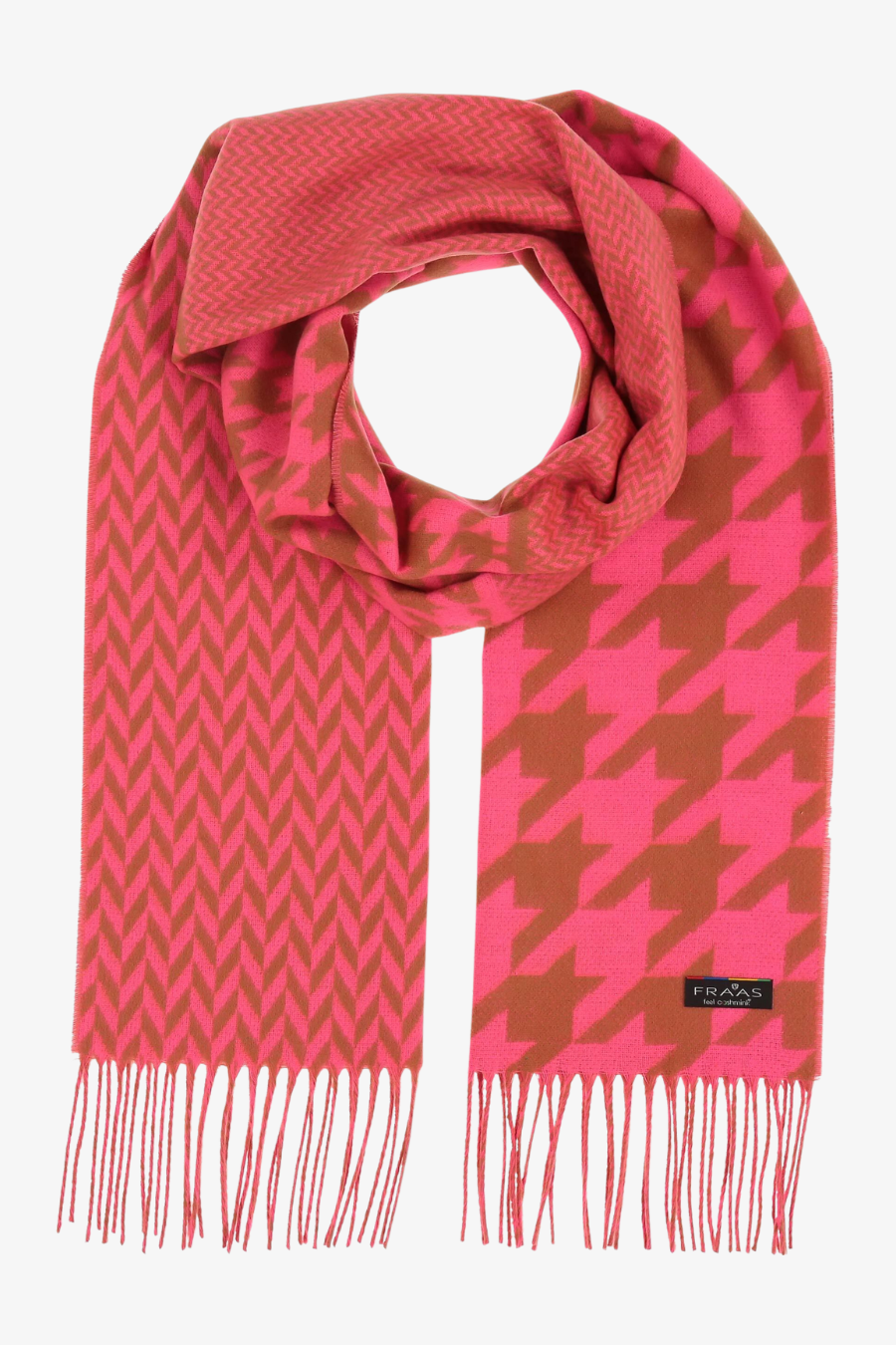 Patchwork Houndstooth Cashmink