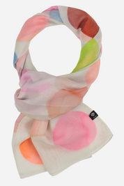 Summer Dots Cotton Oblong Scarf