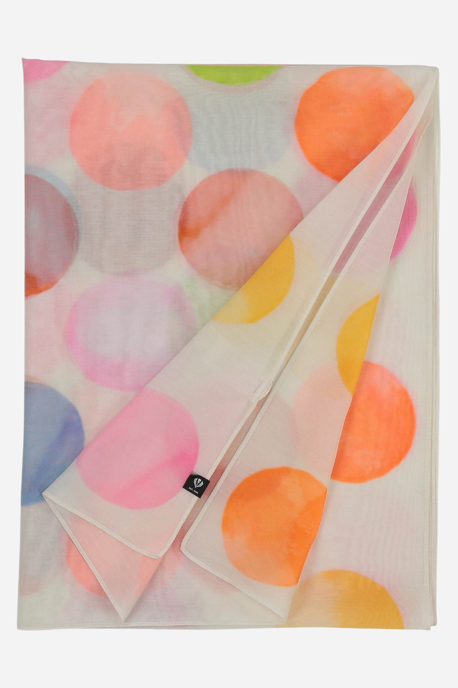 Summer Dots Cotton Oblong Scarf