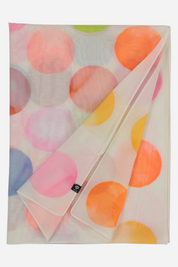 Summer Dots Cotton Oblong Scarf