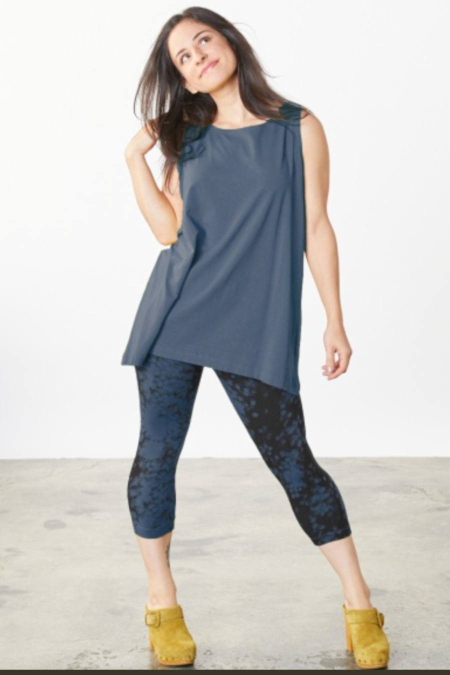 Pira Tank in Bamboo/Cotton