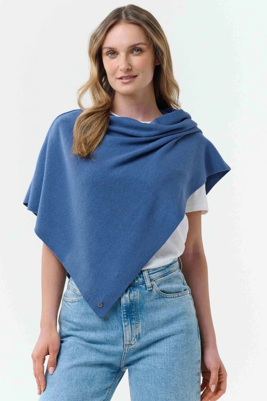 Cropped Poncho