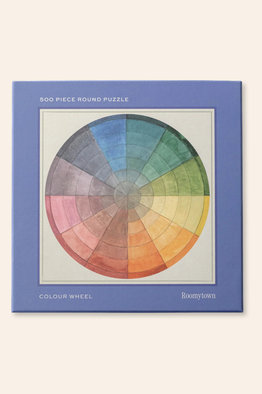 Colour Wheel 500-Piece Round Jigsaw Puzzle-COMING SOON