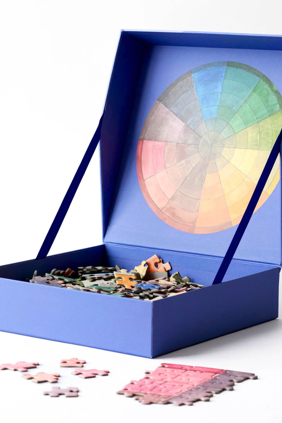 Colour Wheel 500-Piece Round Jigsaw Puzzle-COMING SOON