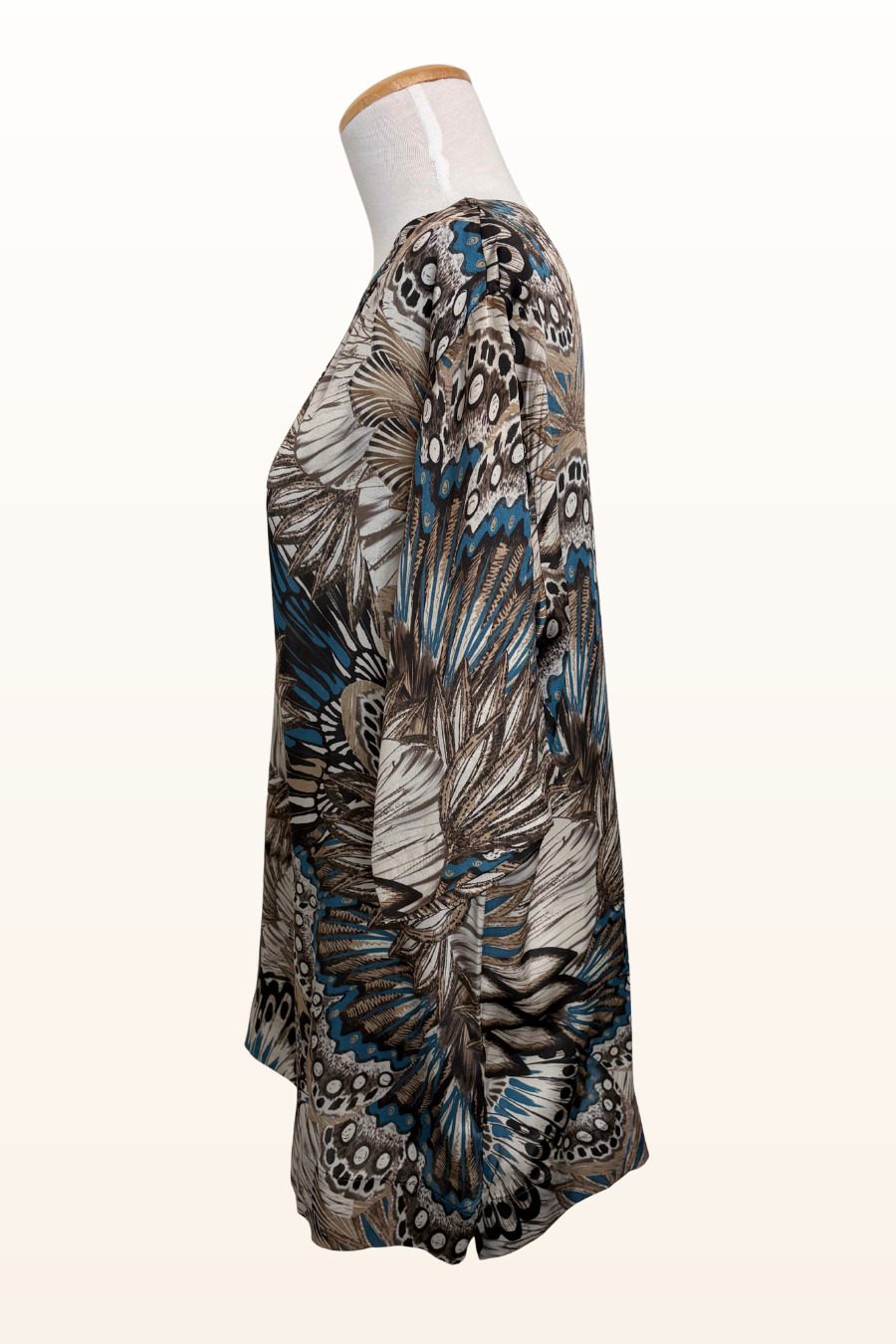 Reese Tunic in Piume Silk-Size Medium ONLY