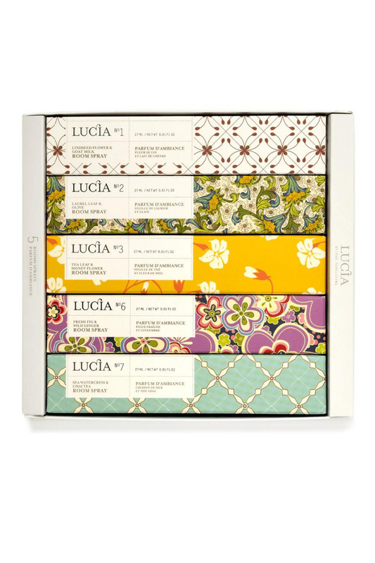Lucia Variety Room Spray-5 Fragrances