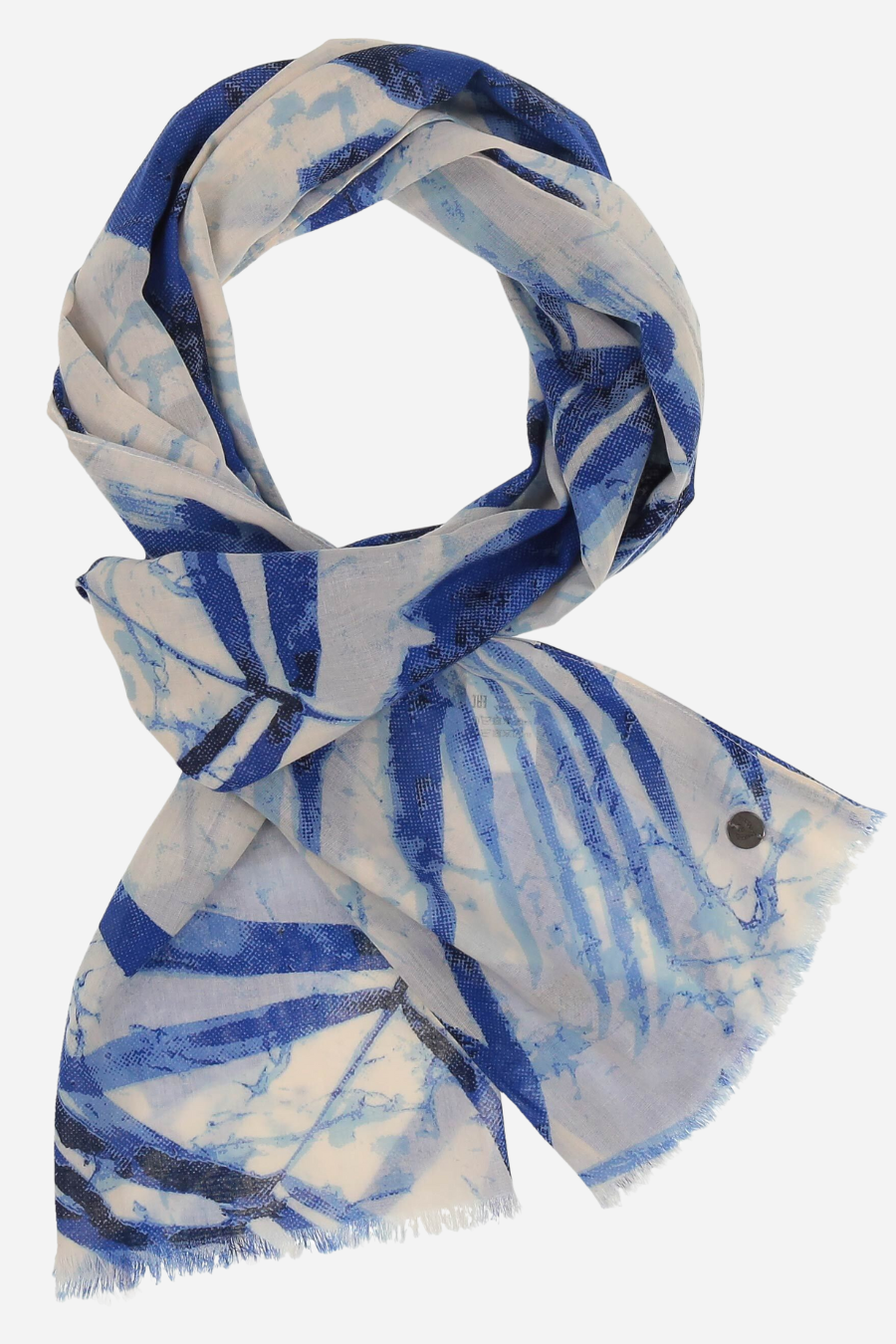 Shadow Palms Cotton Oblong Scarf