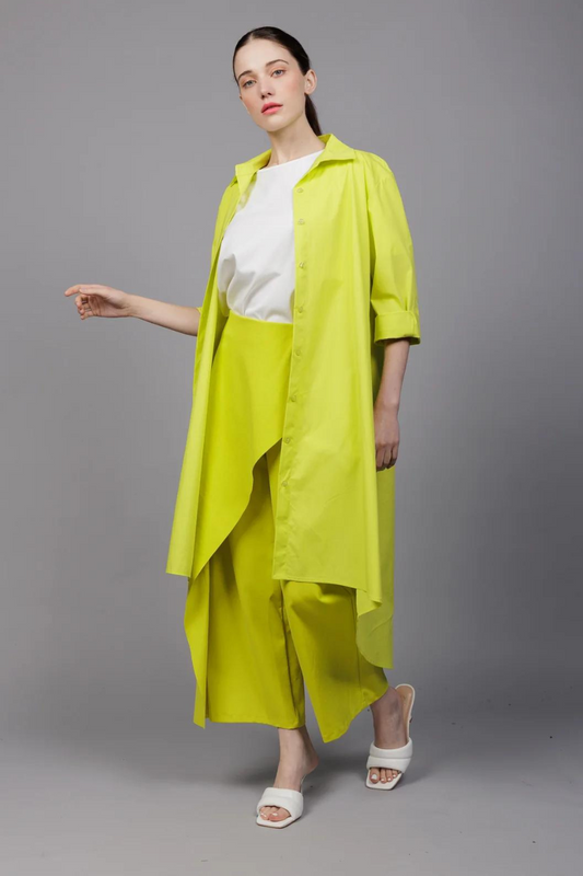 Cotton Shirt-Dress-Duster