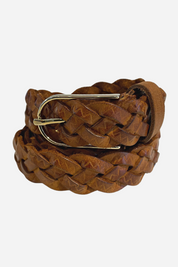 Braided Leather Belt