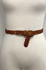 Braided Leather Belt