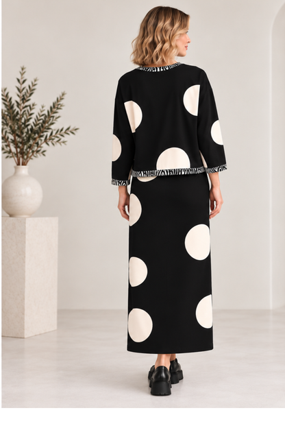 Cotton Dot Skirt