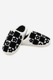 Daisy Checker Slippers