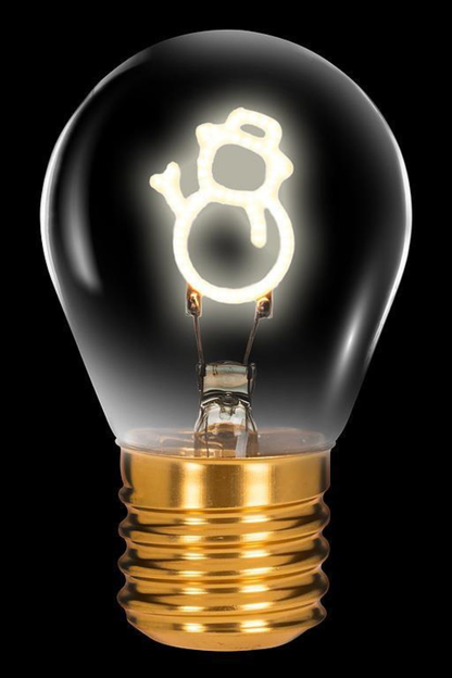 Snowman Neon LED Lightbulb-COMING SOON