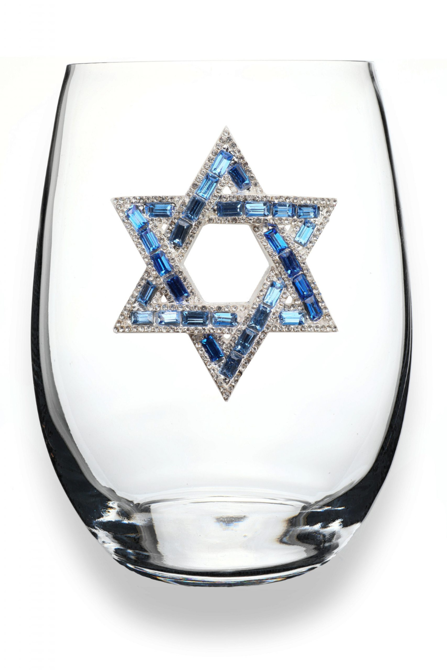 Jeweled Star of David Wine Glass-COMING SOON