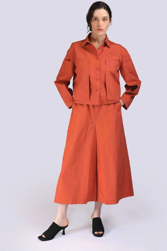 Terracotta Pant and Jacket Set-COMING SOON
