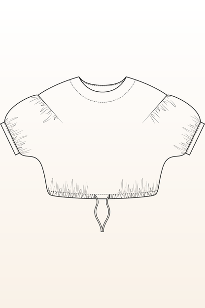 Seersucker Skirt and Top Set