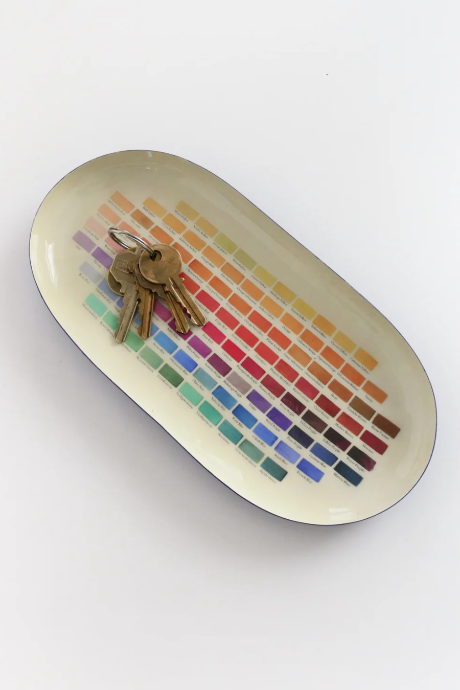 Nomenclature of Colors Oval Enamel Tray-COMING SOON