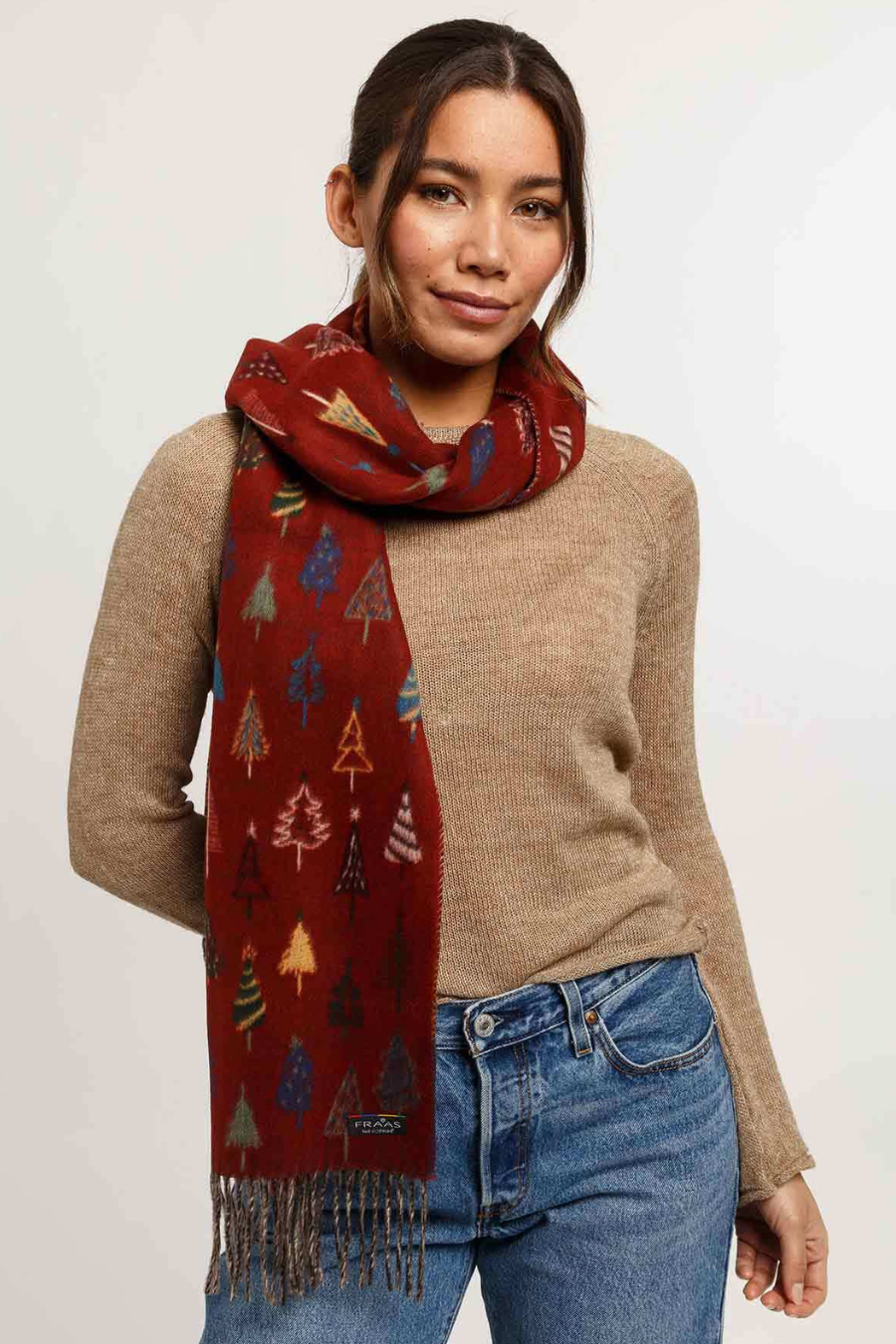 Holiday Trees Cashmink Scarf-COMING SOON