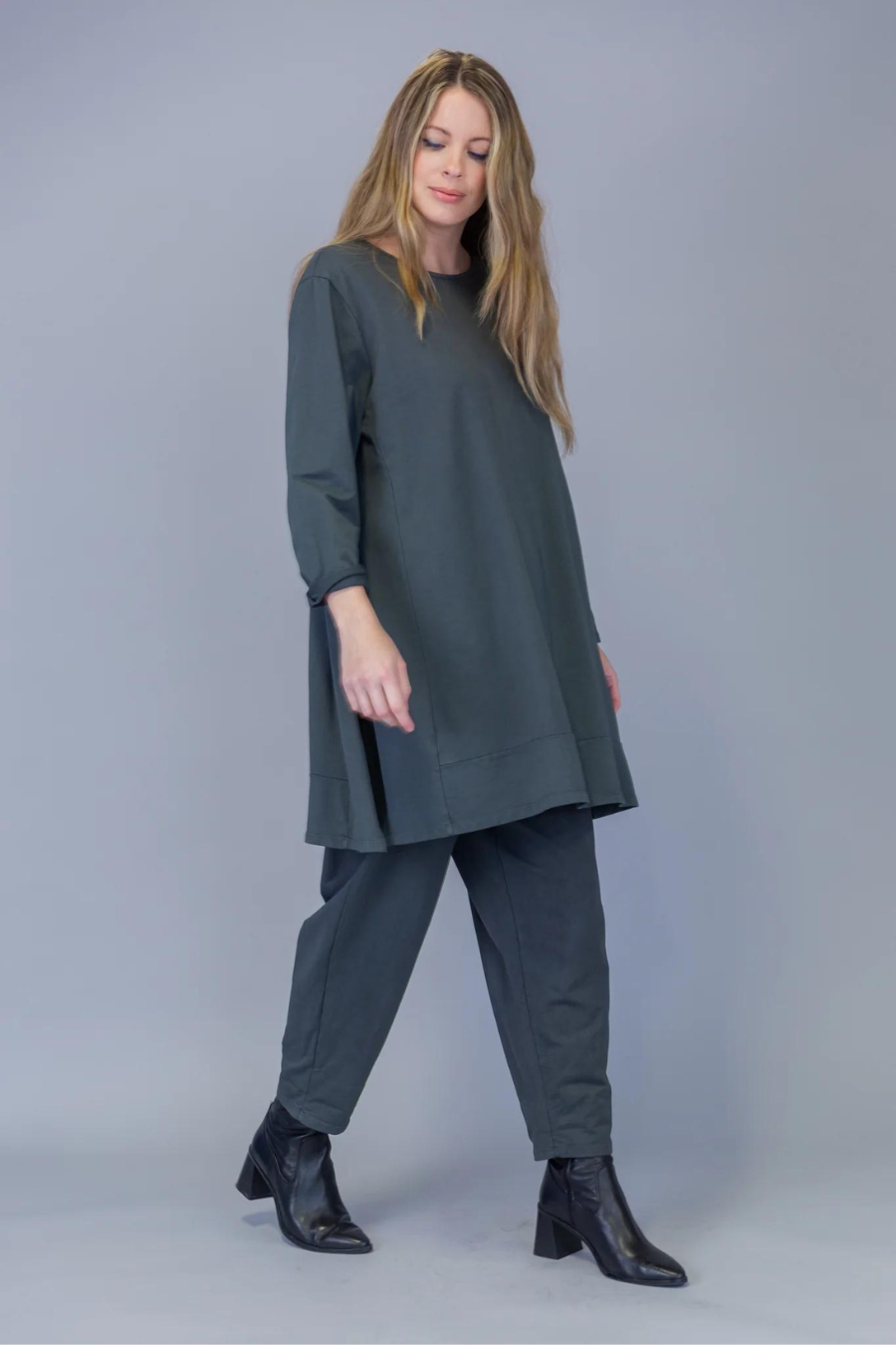 Side Slit Cotton Tunic ONLINE ONLY