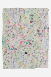 Dainty Flowers Eco-Friendly Oblong Scarf